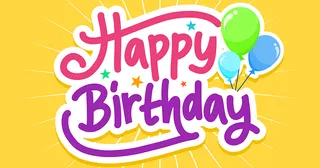 Birthday card artwork